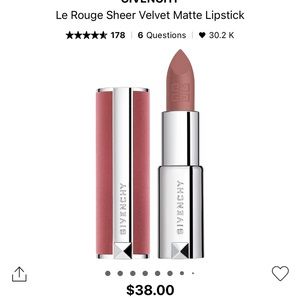 Givenchy lipstick color 33 orange sable